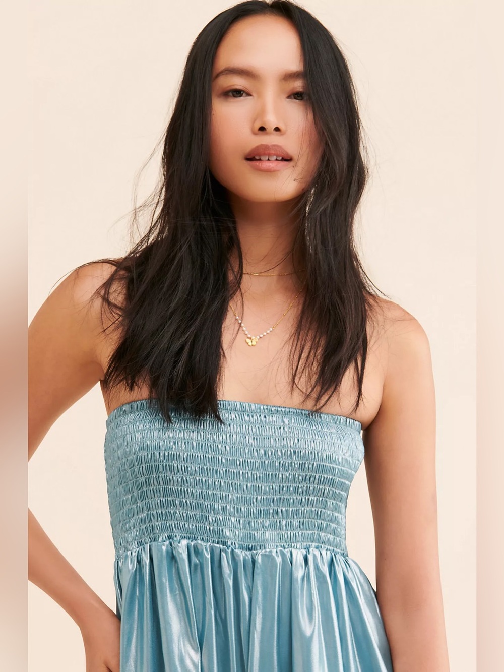 Free people Julie Metallic Jumpsuit - Picture 3 of 7